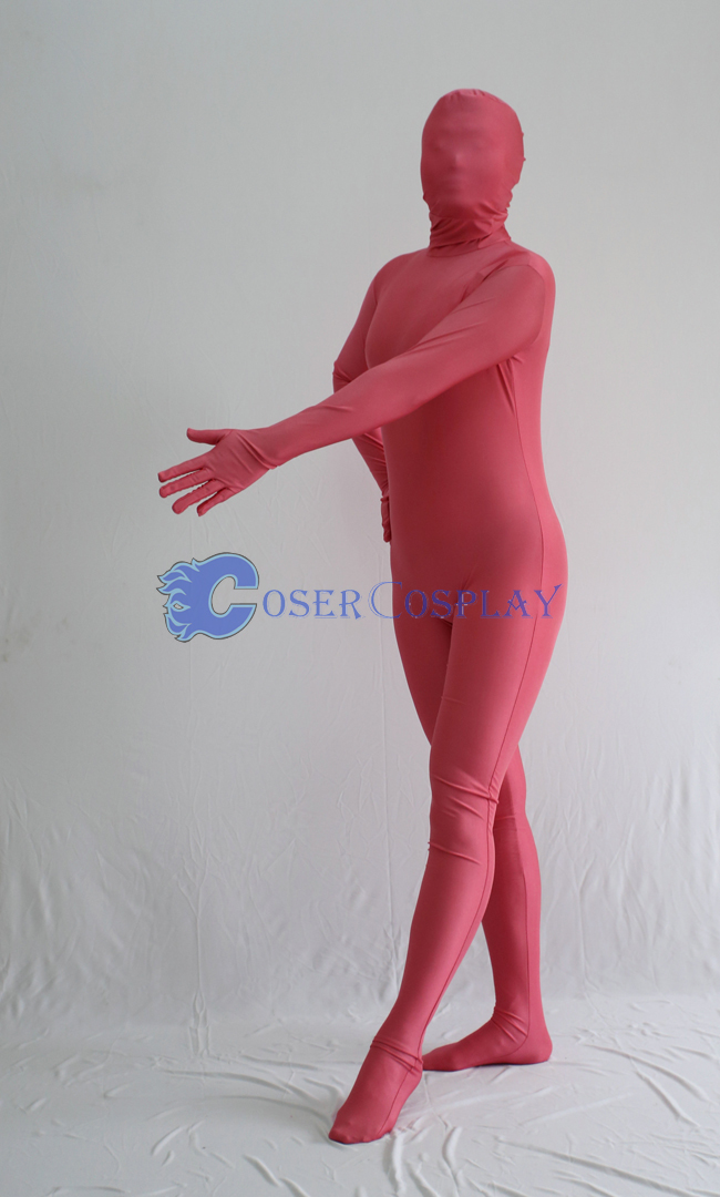 Unicolor Peach Zentai Halloween Costumes